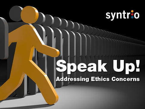 Speak Up! Addressing Ethics Concerns