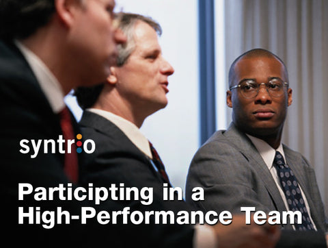 Participating in a High Performance Team